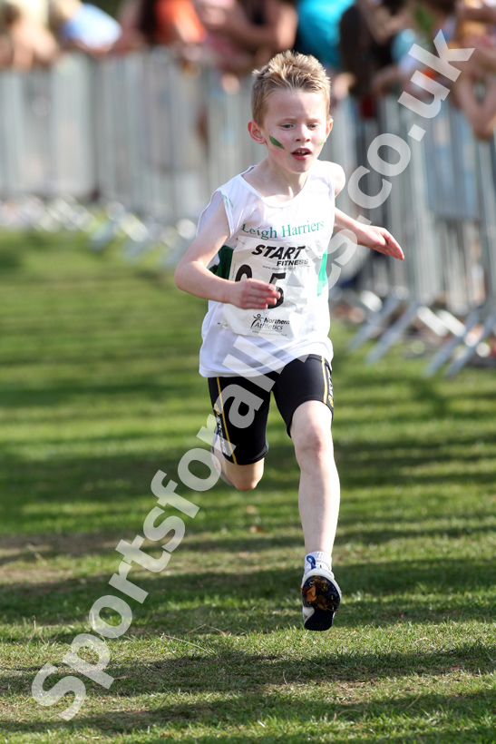 Joseph Wane (Leigh Harriers &AC), under-11 boys, Northern Cross Country Relay, Graves Park, Sheffield